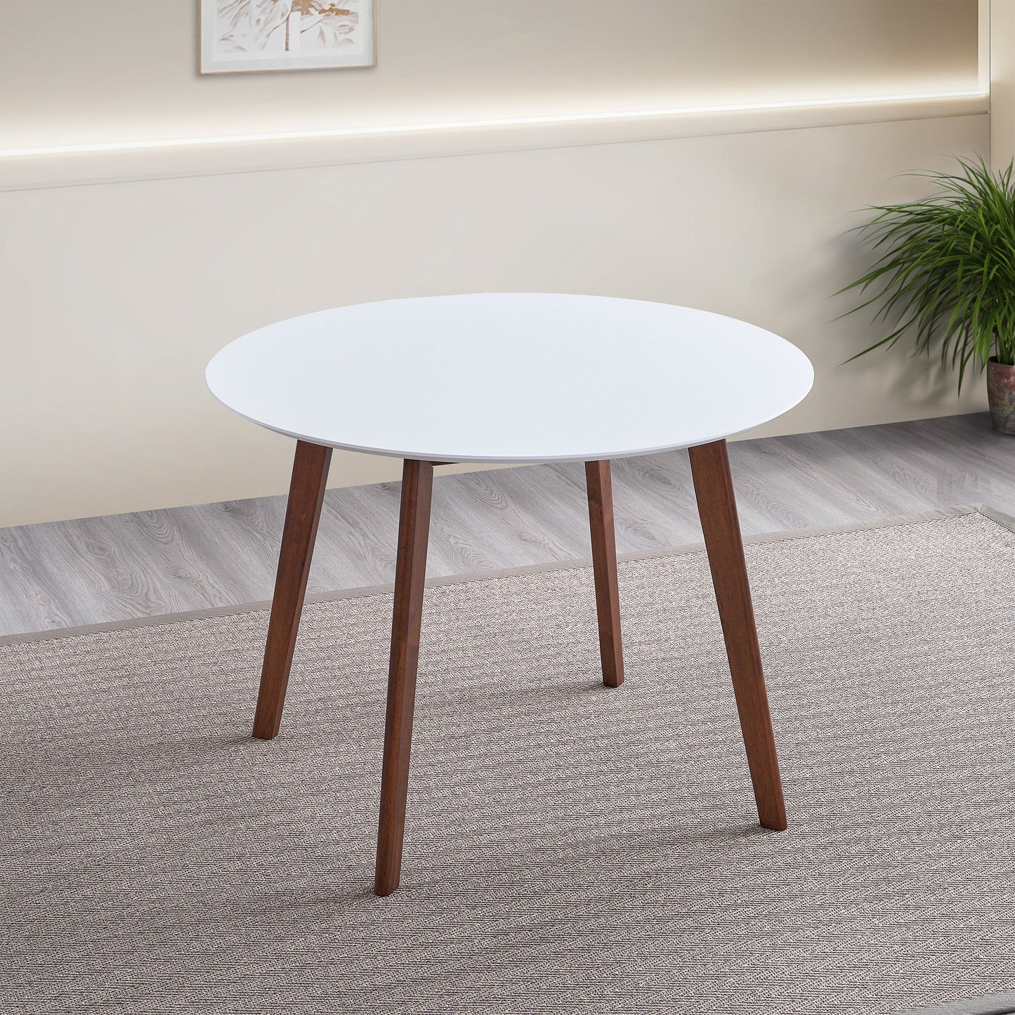 Carlton White Top Dining Table