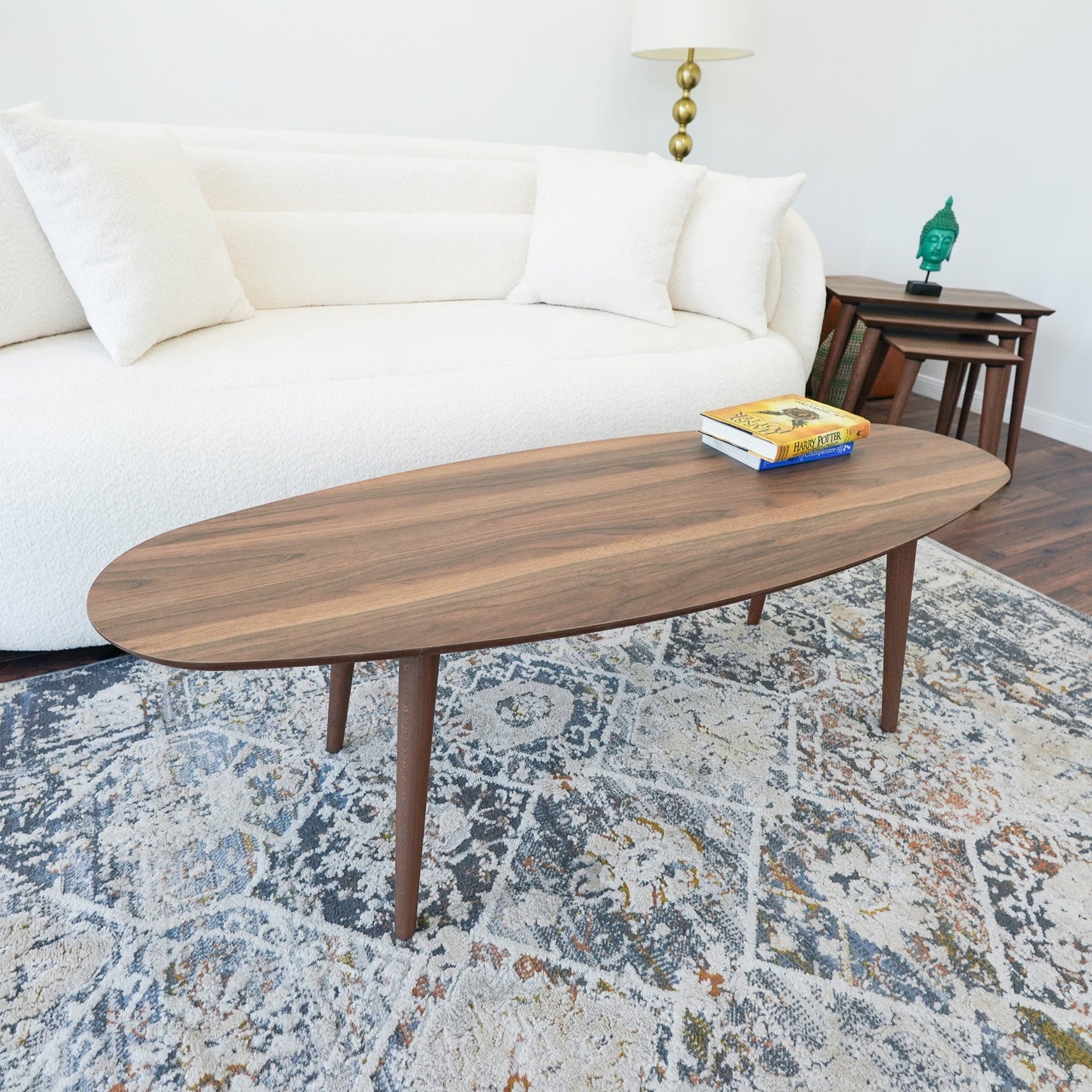 Carsen Oval Center Table