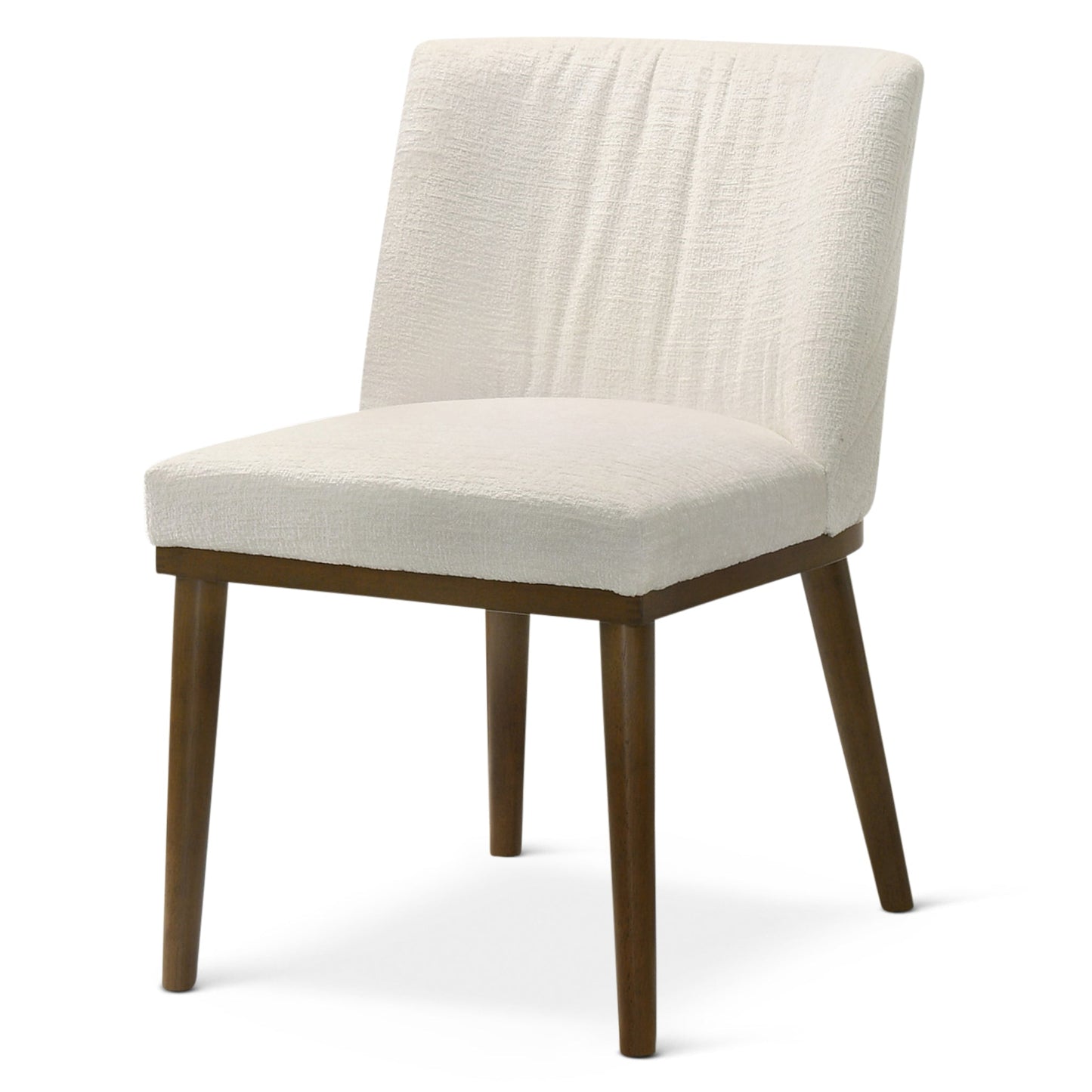 Daley White Fabric Dining Chair (Set Of 2)