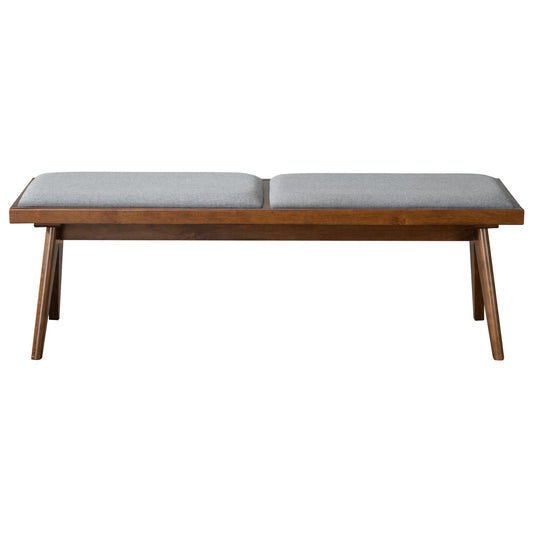 Keira Bench (Grey Fabric)