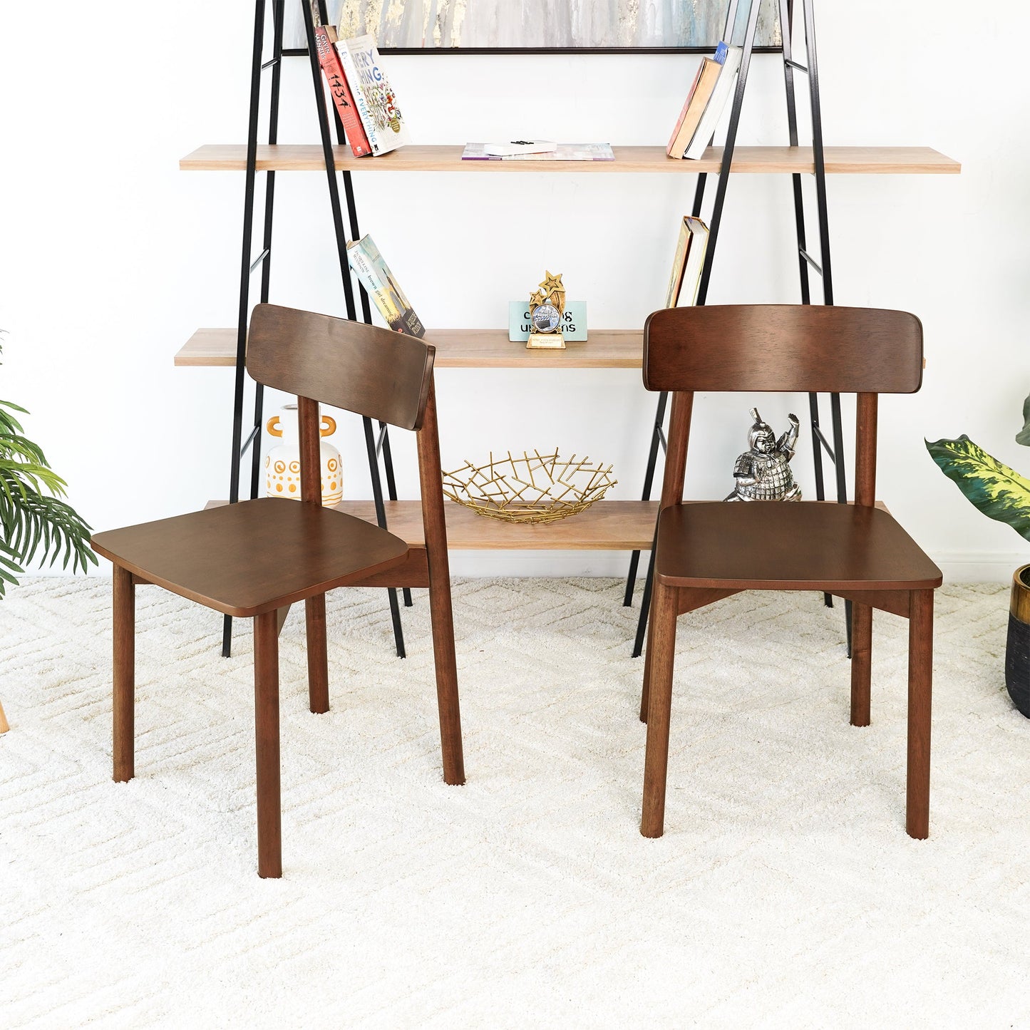 Pierre Walnut Dining Chair (Set Of 2)