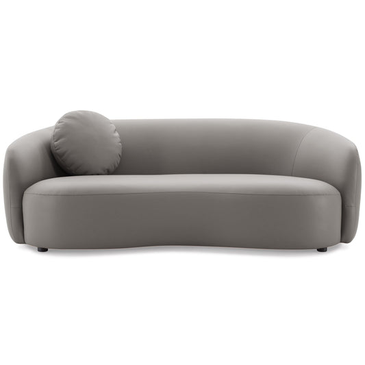 Porter Grey PU Leather Sofa