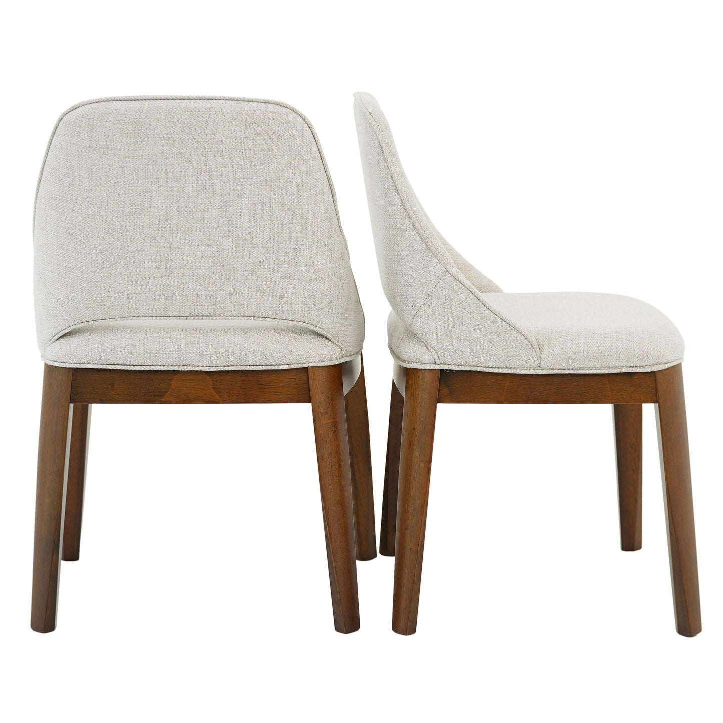 Weston Dining Chair Set of 2 - Beige Linen