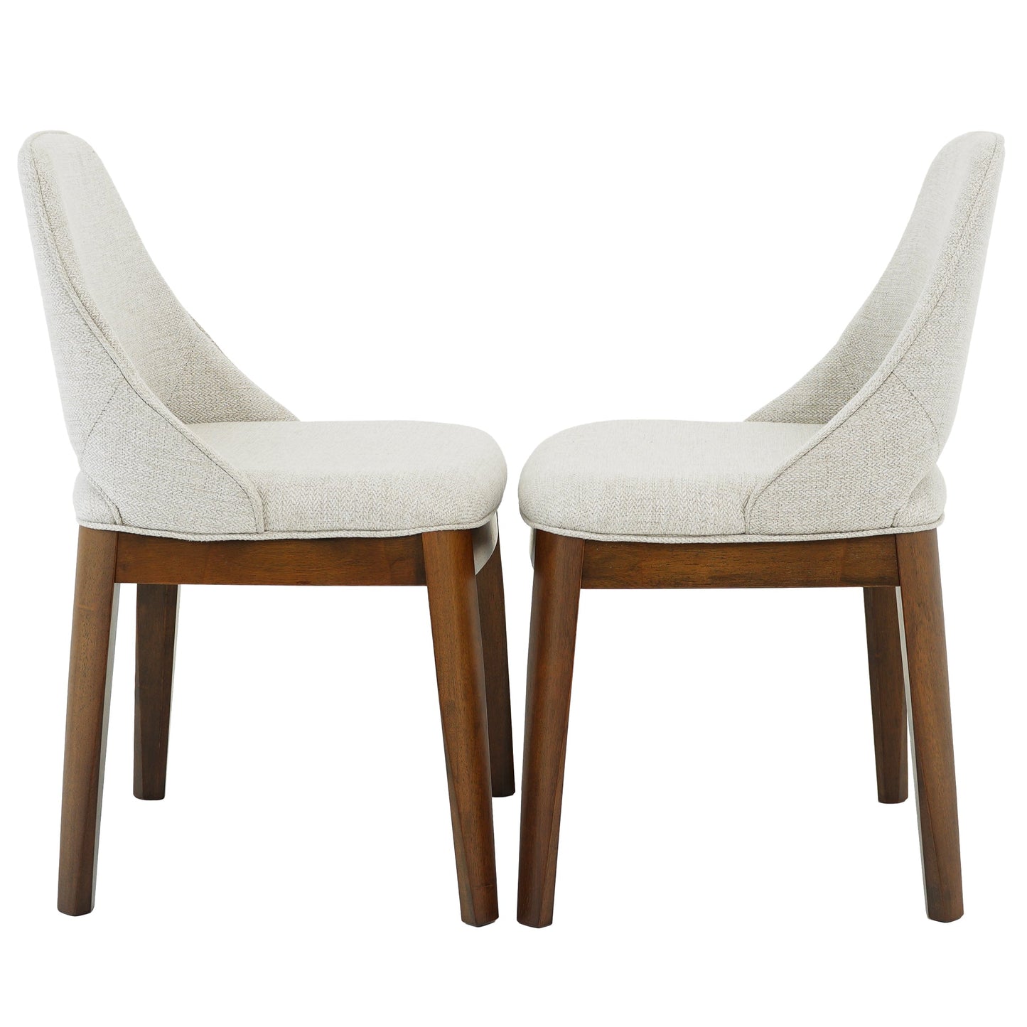 Weston Dining Chair Set of 2 - Beige Linen