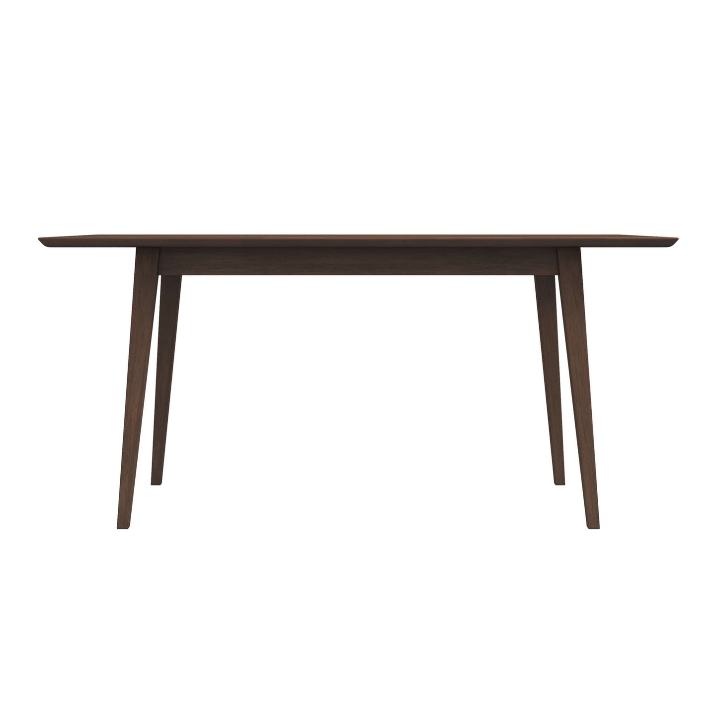 Levi Modern Style Solid Wood Rectangular Dining Kitchen Table 63"