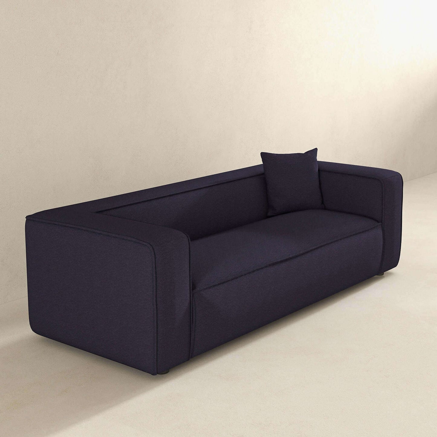 Marshall Modern Grey Boucle Sofa