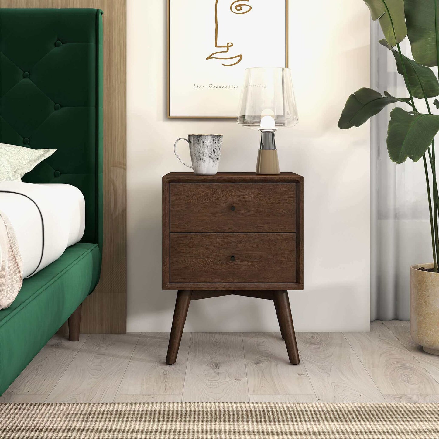 Caroline Night Stand 2-Drawer