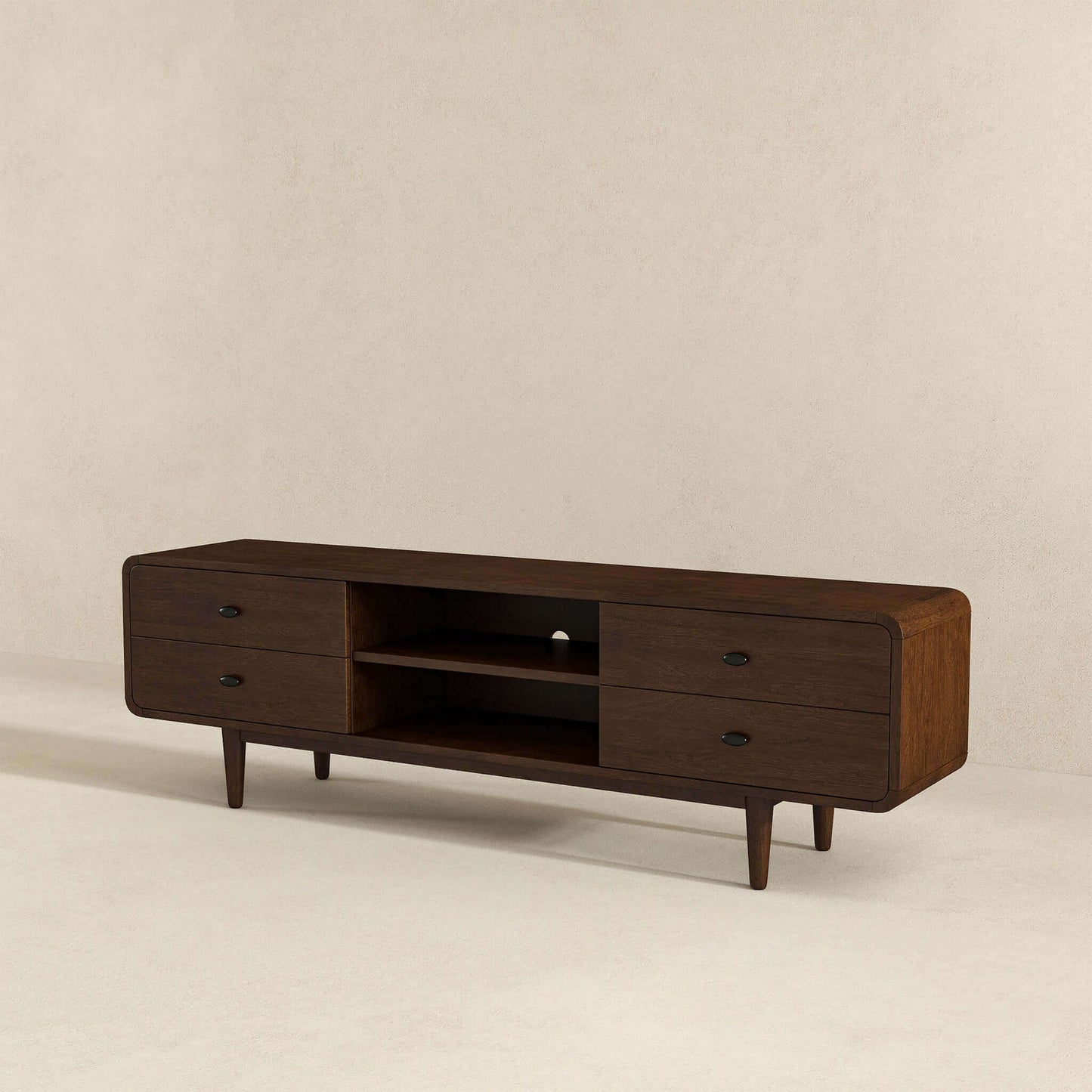 Alexa Mid Century Modern Style TV Stand